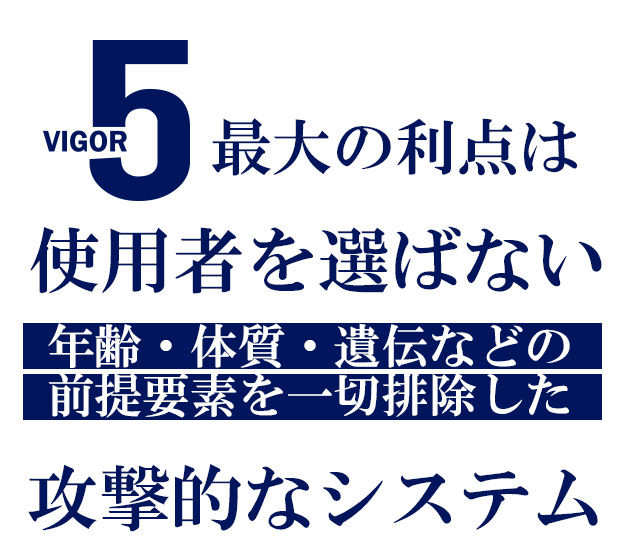 ヴィガーファイブ(VIGOR5)